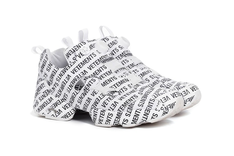 Reebook, Vetements, Monogramme, sneakers