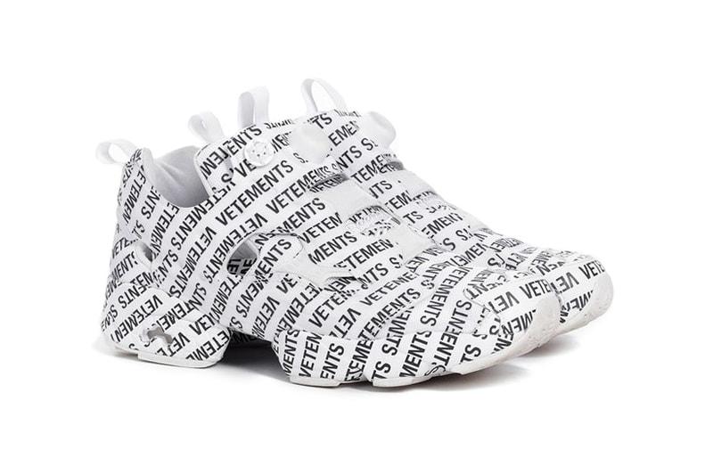 Reebook, Vetements, Monogramme, sneakers