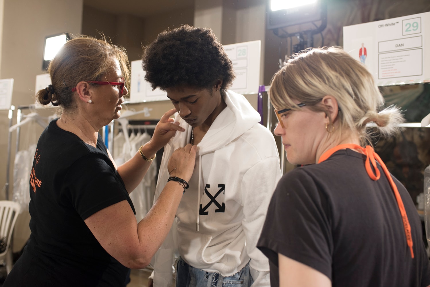 Photos Backstages Défilé Off-White™ Printemps/Été 2019