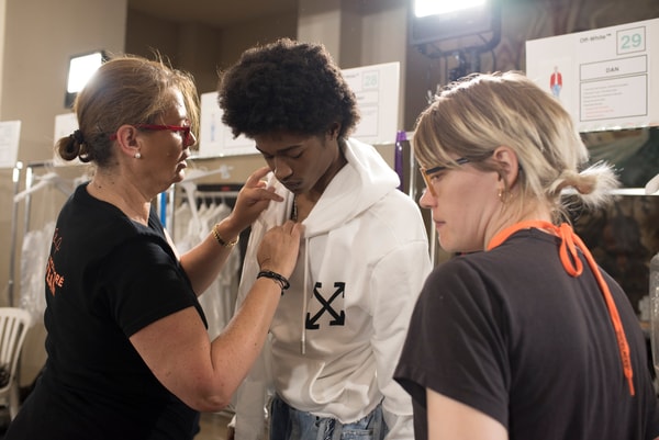 Photos Backstages Défilé Off-White™ Printemps/Été 2019