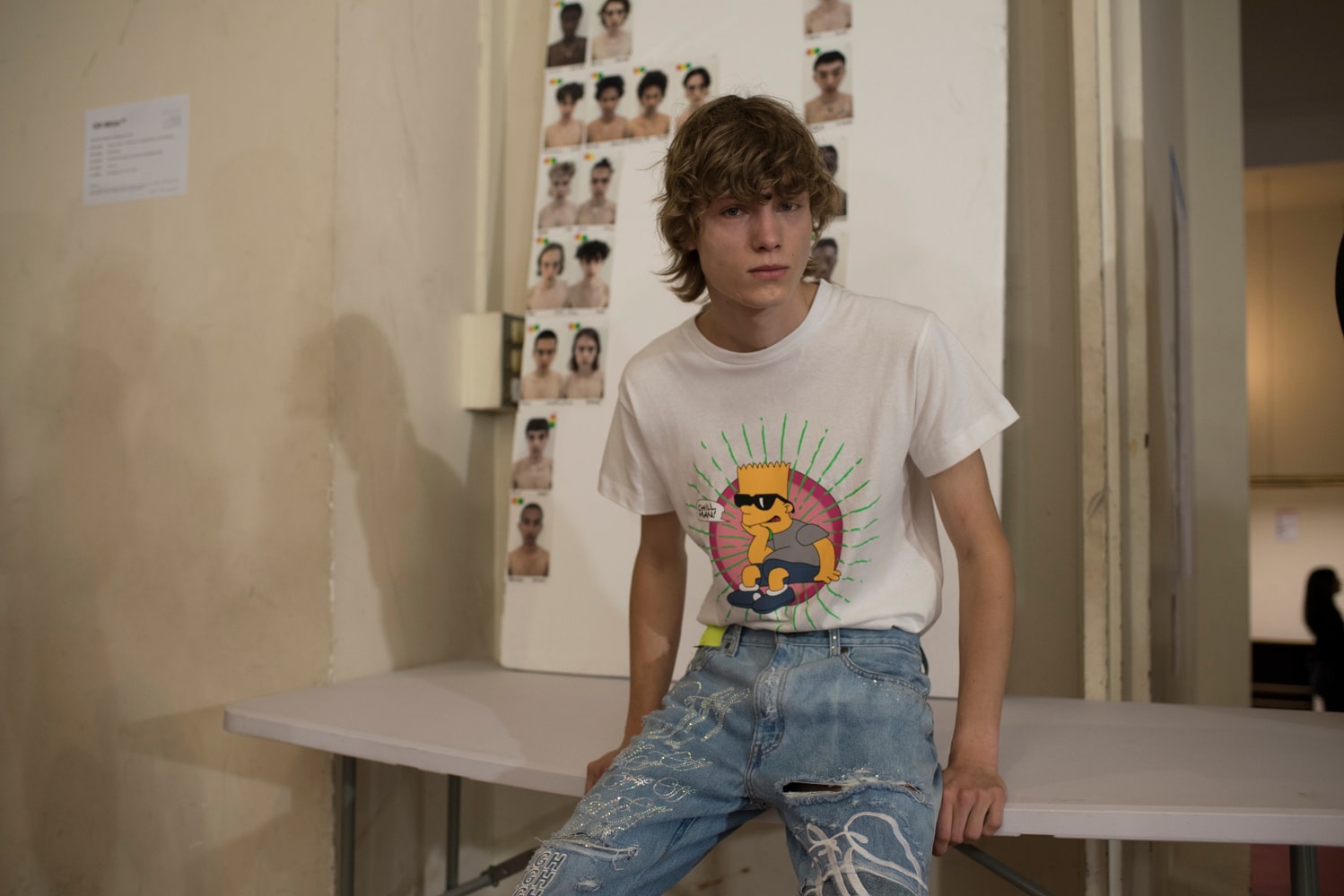 Photos Backstages Défilé Off-White™ Printemps/Été 2019