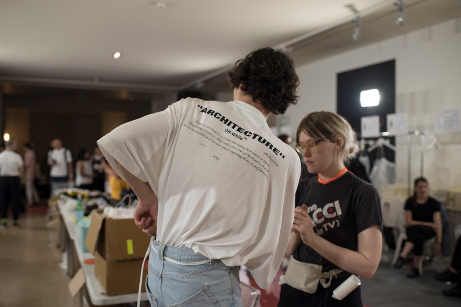 Photos Backstages Défilé Off-White™ Printemps/Été 2019