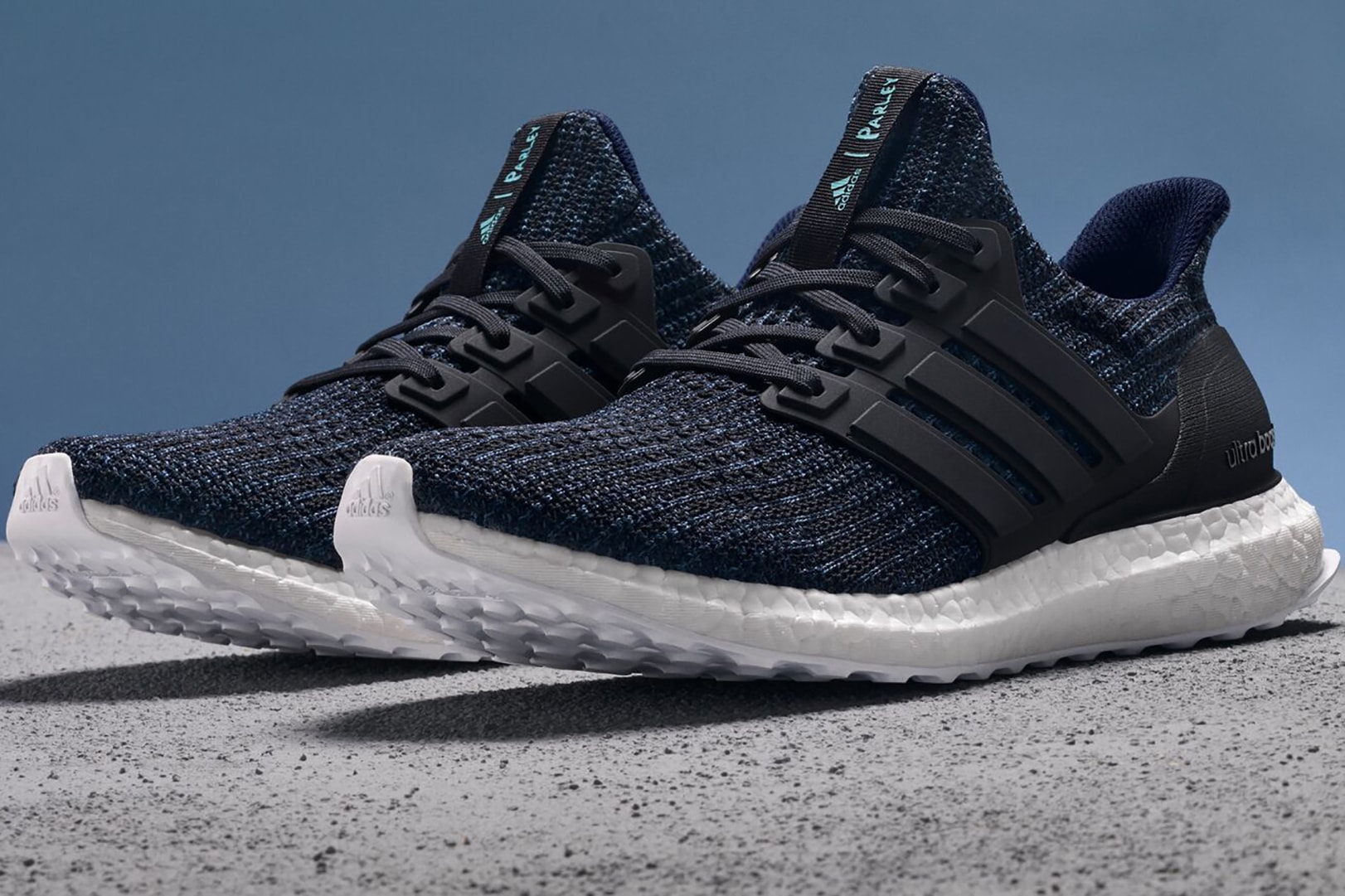 adidas parley for the oceans ultraboost deep ocean blue run for the oceans
