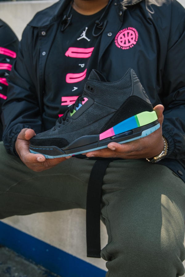 Photos Air Jordan x Quai 54