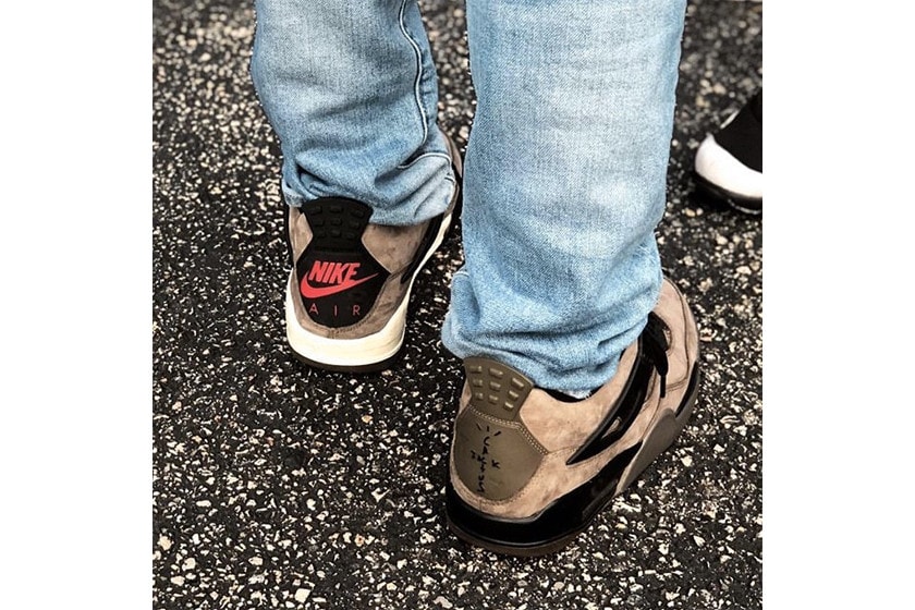 Premier aperçu de la Travis Scott x Air Jordan 4 "Cactus"