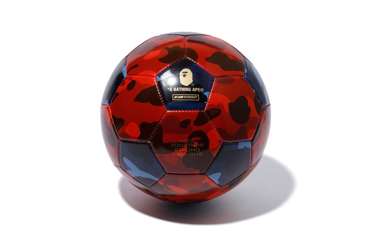 BAPE Rend À Son Tour Hommage Au Football Avec Une Collection