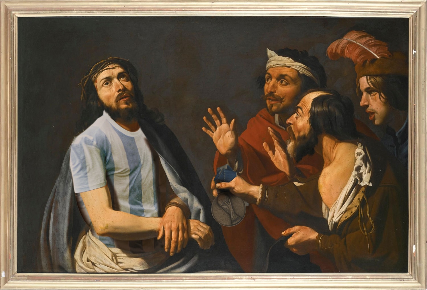 Le Football S'Incruste Dans Des Tableaux De Maîtres Lors D'Une Exposition Parisienne