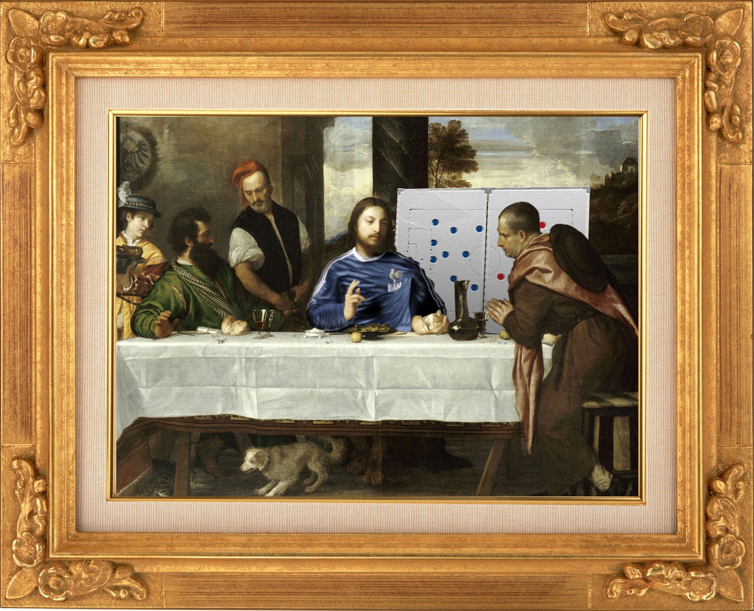 Le Football S'Incruste Dans Des Tableaux De Maîtres Lors D'Une Exposition Parisienne