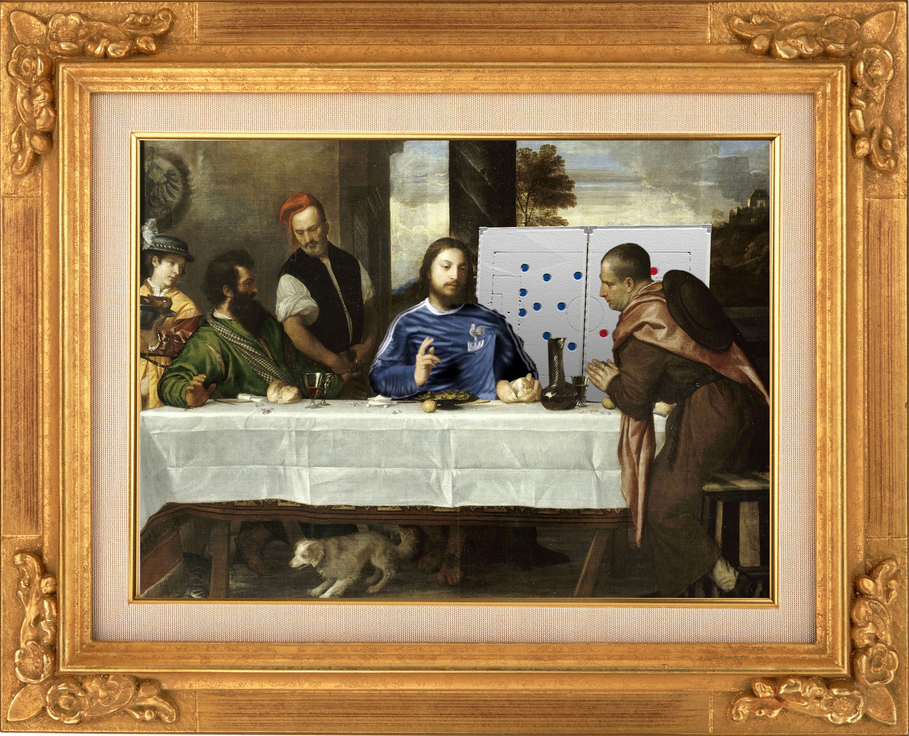 Le Football S'Incruste Dans Des Tableaux De Maîtres Lors D'Une Exposition Parisienne