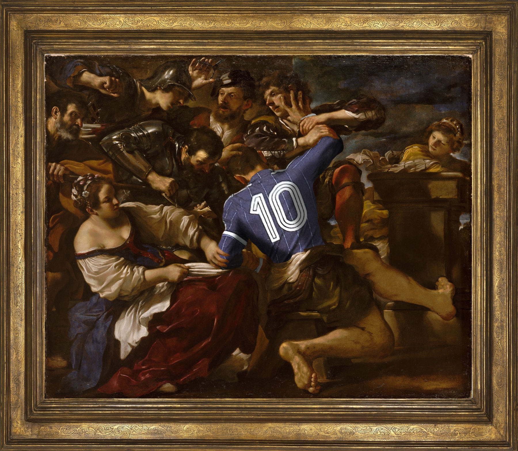 Le Football S'Incruste Dans Des Tableaux De Maîtres Lors D'Une Exposition Parisienne