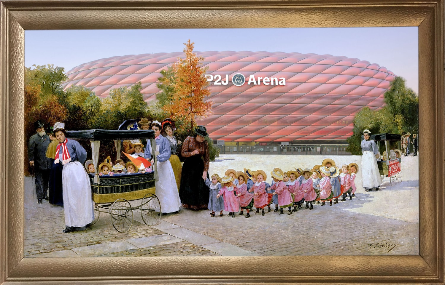 Le Football S'Incruste Dans Des Tableaux De Maîtres Lors D'Une Exposition Parisienne
