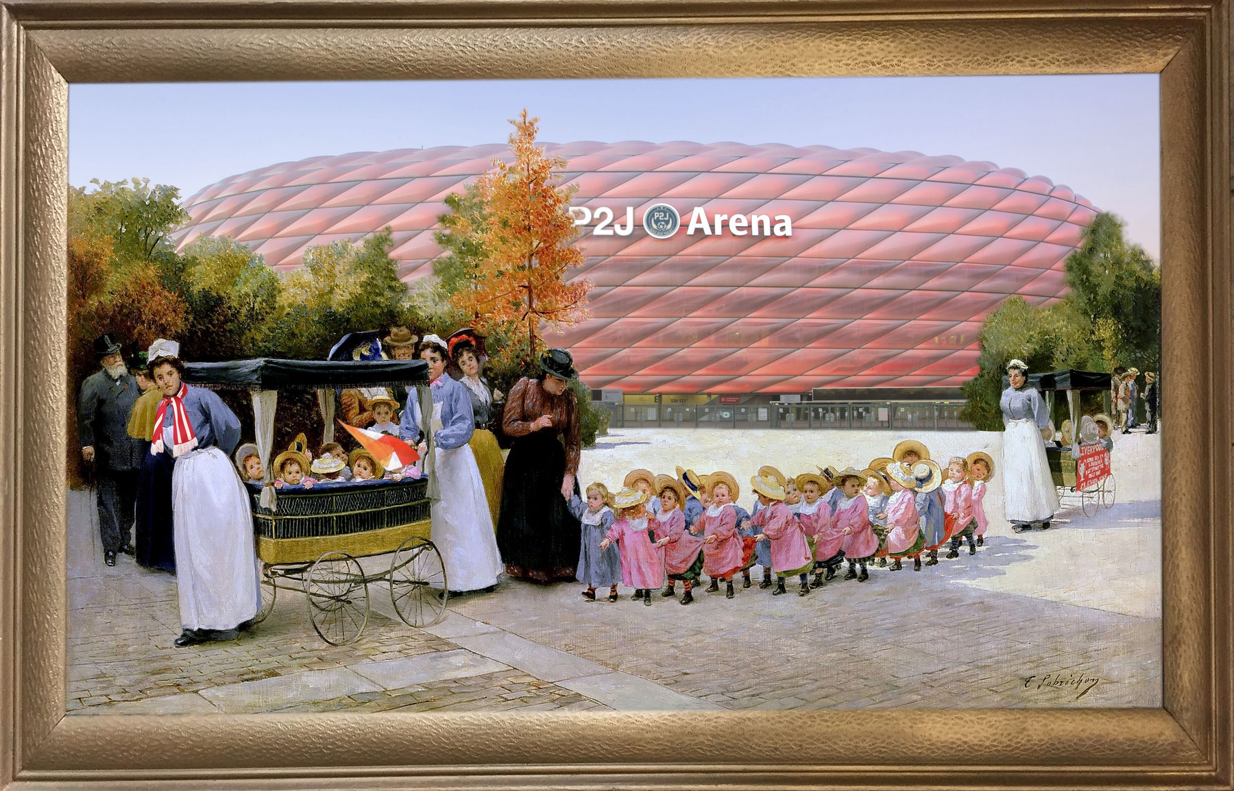 Le Football S'Incruste Dans Des Tableaux De Maîtres Lors D'Une Exposition Parisienne