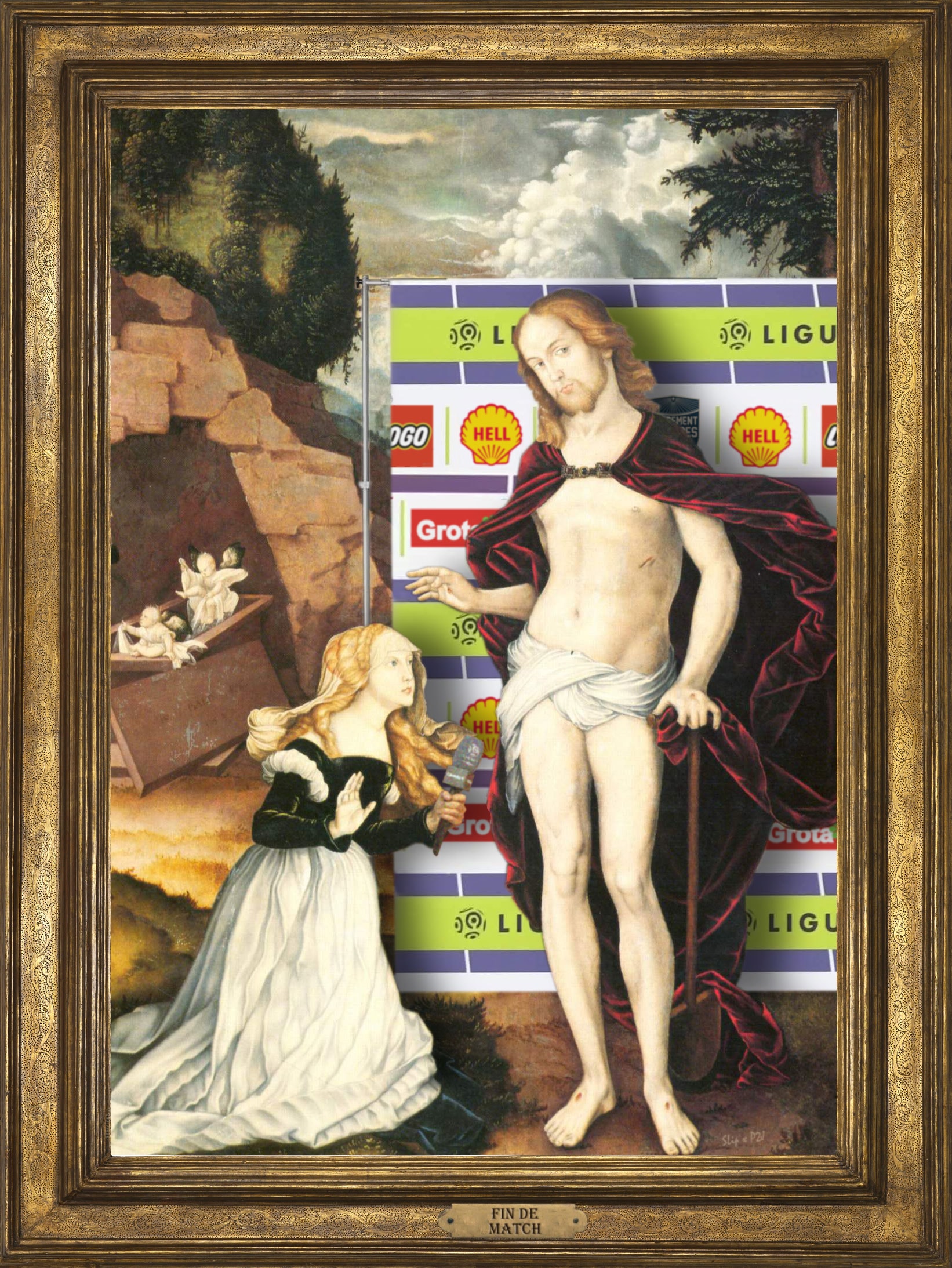 Le Football S'Incruste Dans Des Tableaux De Maîtres Lors D'Une Exposition Parisienne