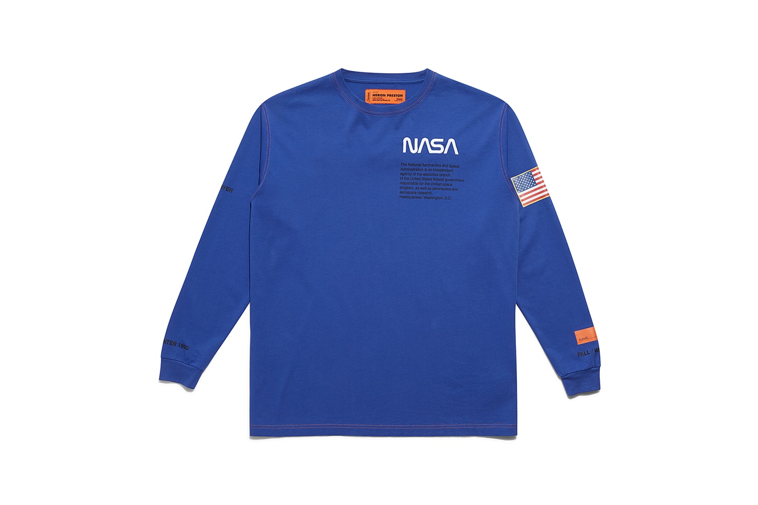 Photo Heron Preston x NASA Et Carhartt WIP