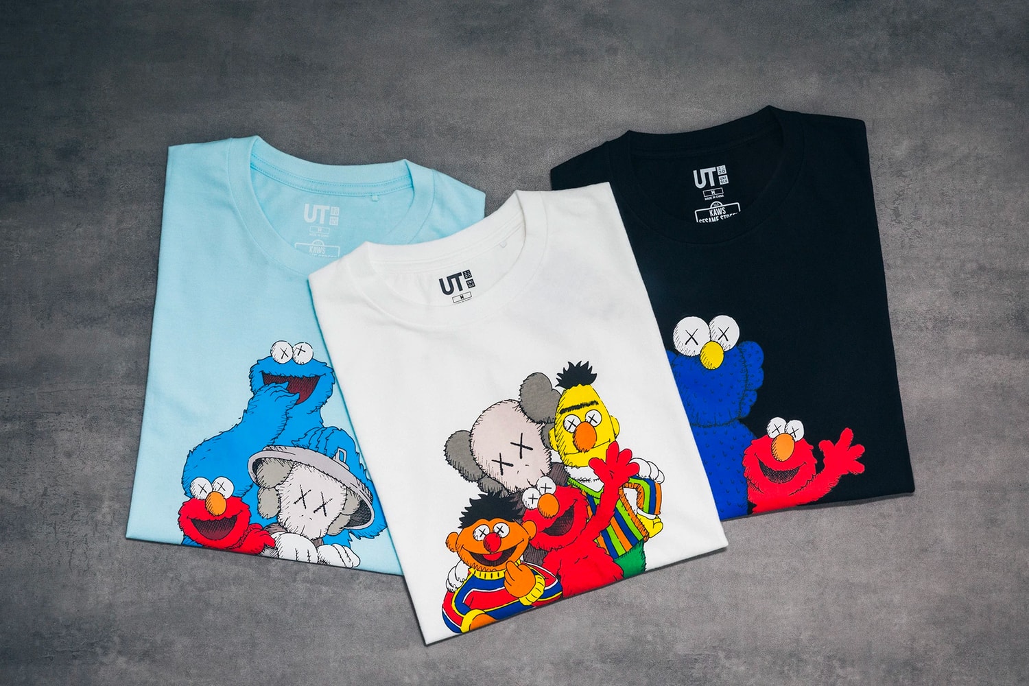 La Collection Capsule KAWS x Uniqlo UT " Sesame Street"