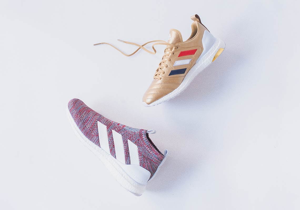 KITH, adidas, football, sneakers