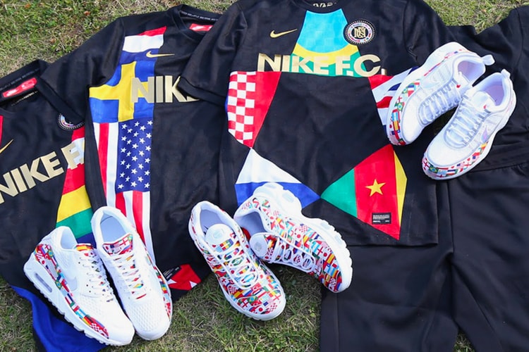 Les Sneakers Du "Flag" Pack De Nike Se Dévoilent En Images