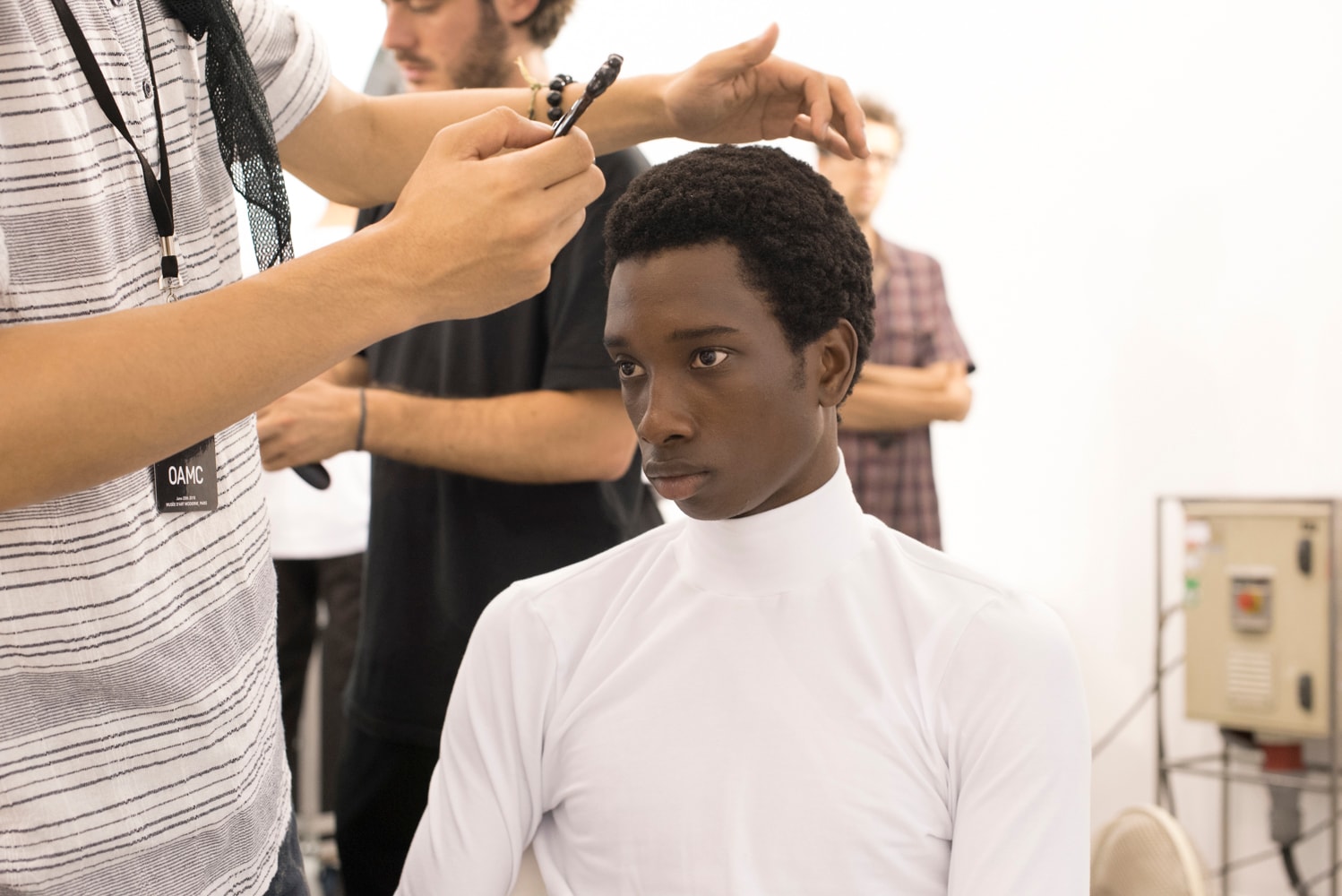 Photo Des Backstages Du Show OAMC