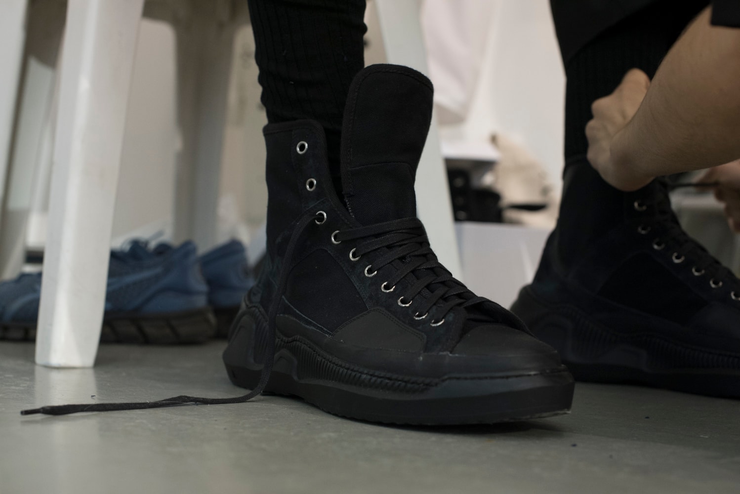 Photo Des Backstages Du Show OAMC
