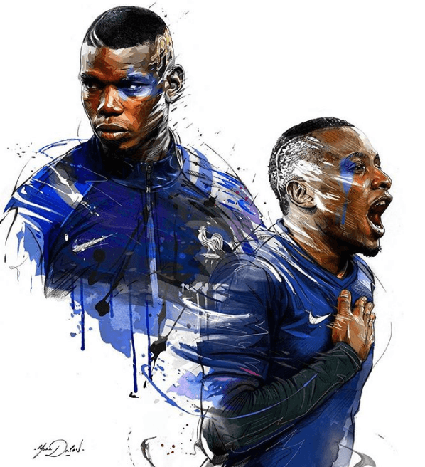 Voici L'Artiste Derrière Les Portraits Peints Des Bleus En Russie