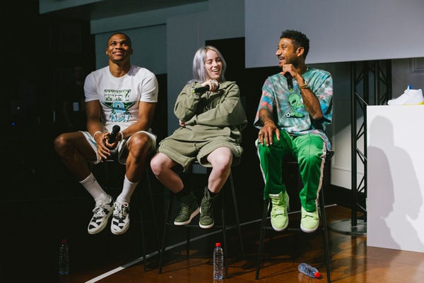 Russell Westbrook, Air Jordan, Don C, Billie Eilish