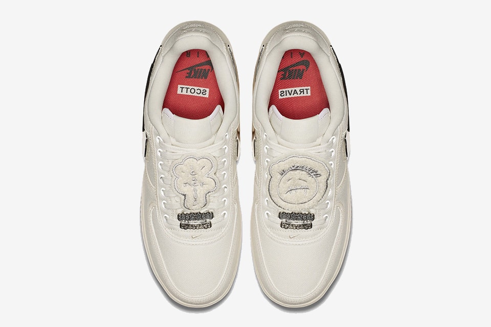 Travis Scott Nike Air Force 1 Sail Sortie