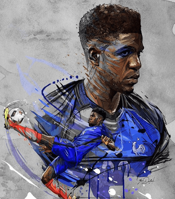 Voici L'Artiste Derrière Les Portraits Peints Des Bleus En Russie