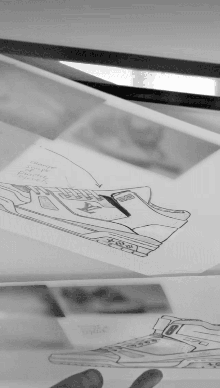Louis Vuitton Et Virgil Abloh Dévoilent Une Première Sneaker Et Un Aperçu De Leur Première Collection