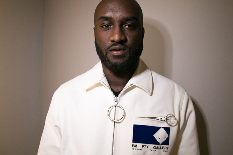 virgil, abloh, ssense, exposition, cutting, room, floor, montreal