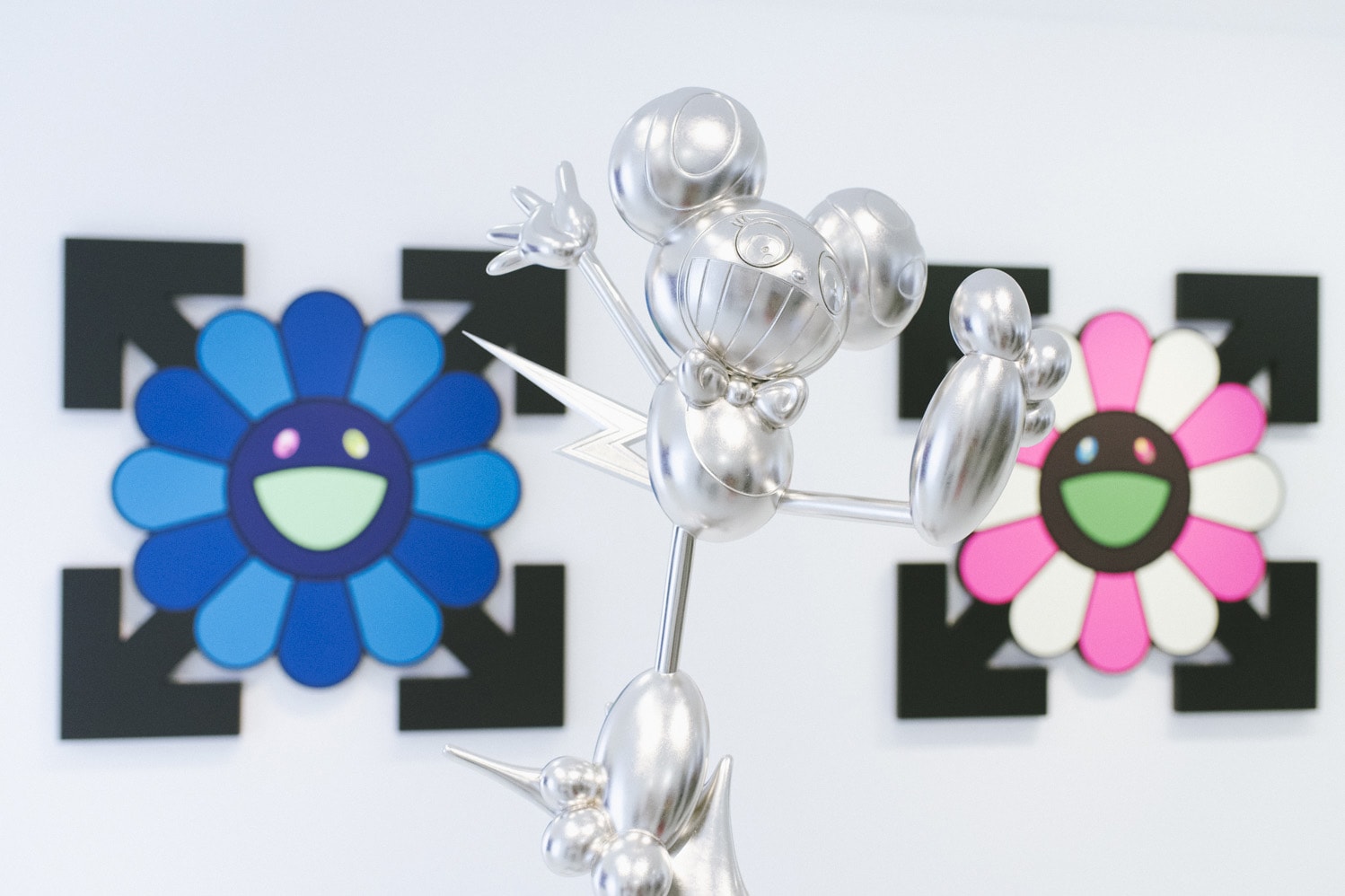 Takashi Murakami Virgil Abloh Exposition Galerie Gagosian