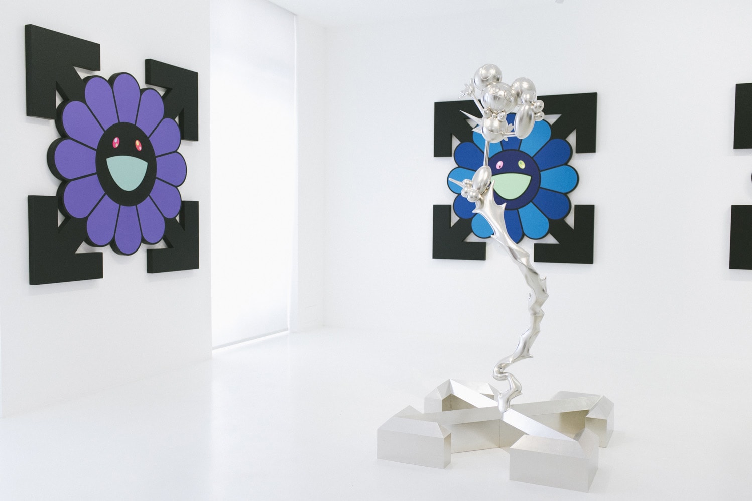 Takashi Murakami Virgil Abloh Exposition Galerie Gagosian