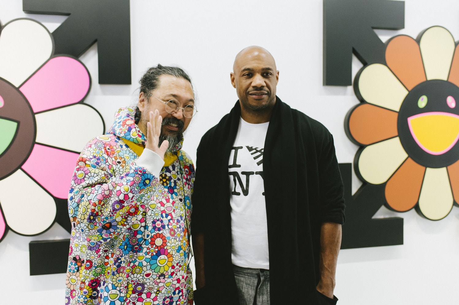 Takashi Murakami Virgil Abloh Exposition Galerie Gagosian