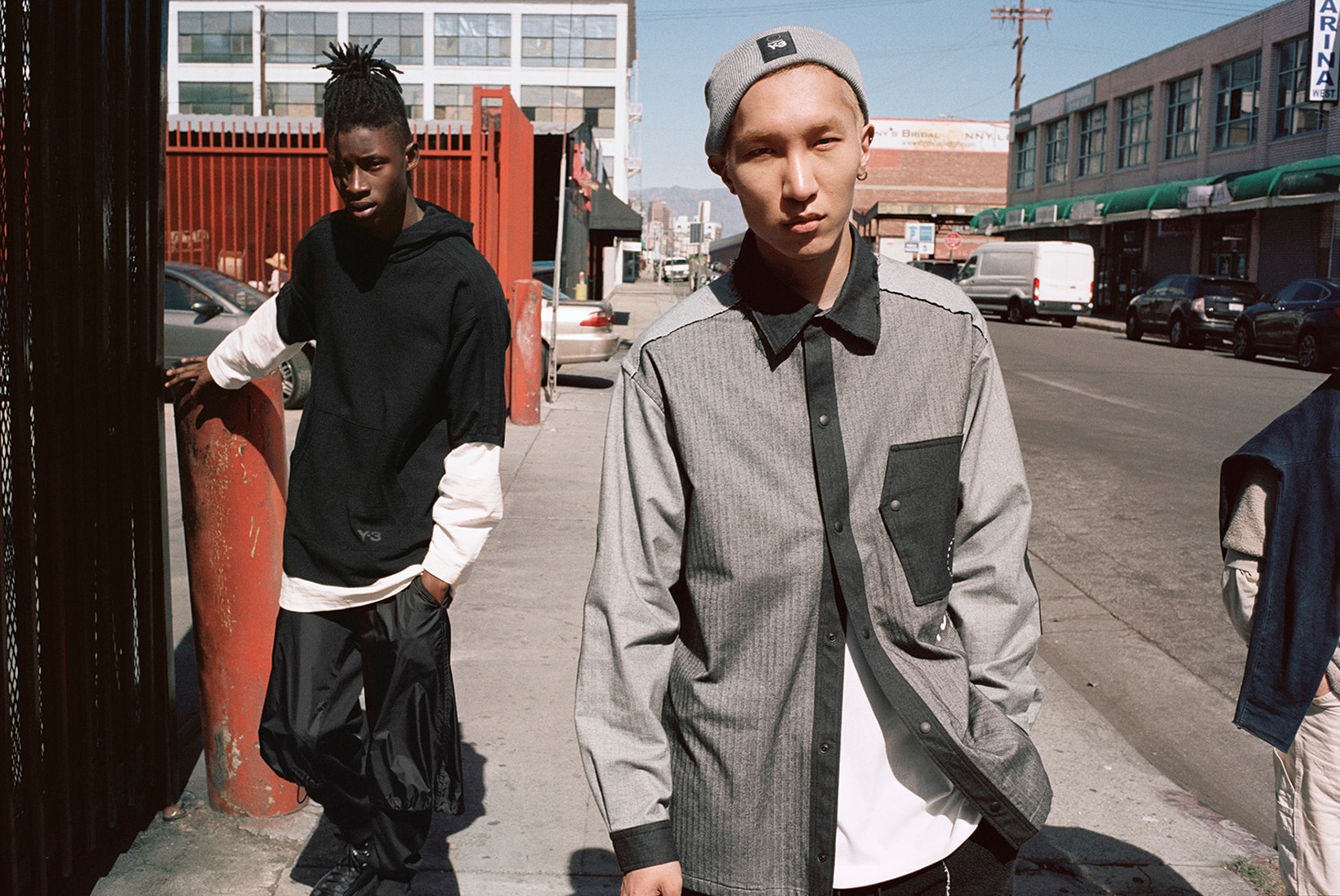 Y-3, adidas, lookbook