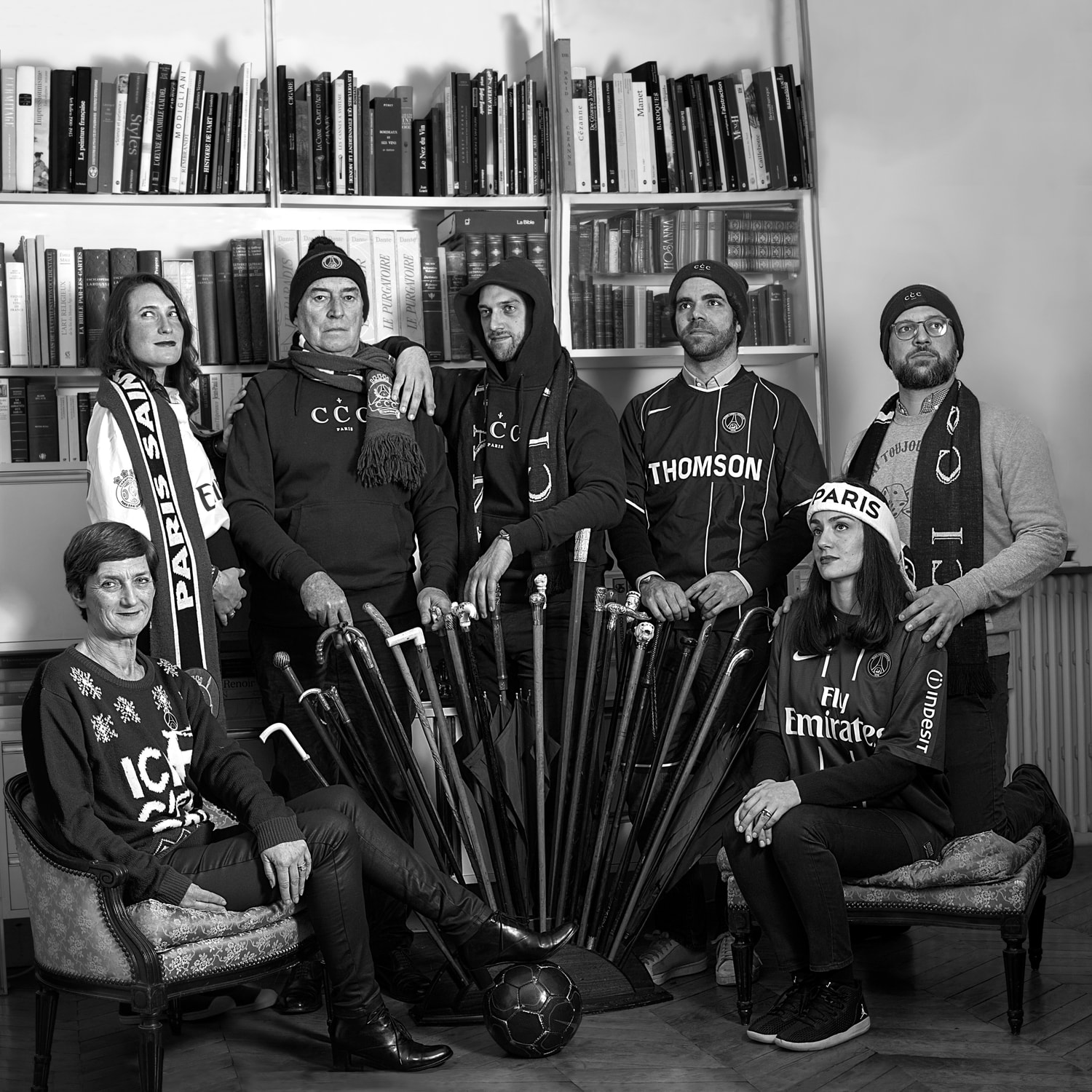 PSG, exposition, supporters