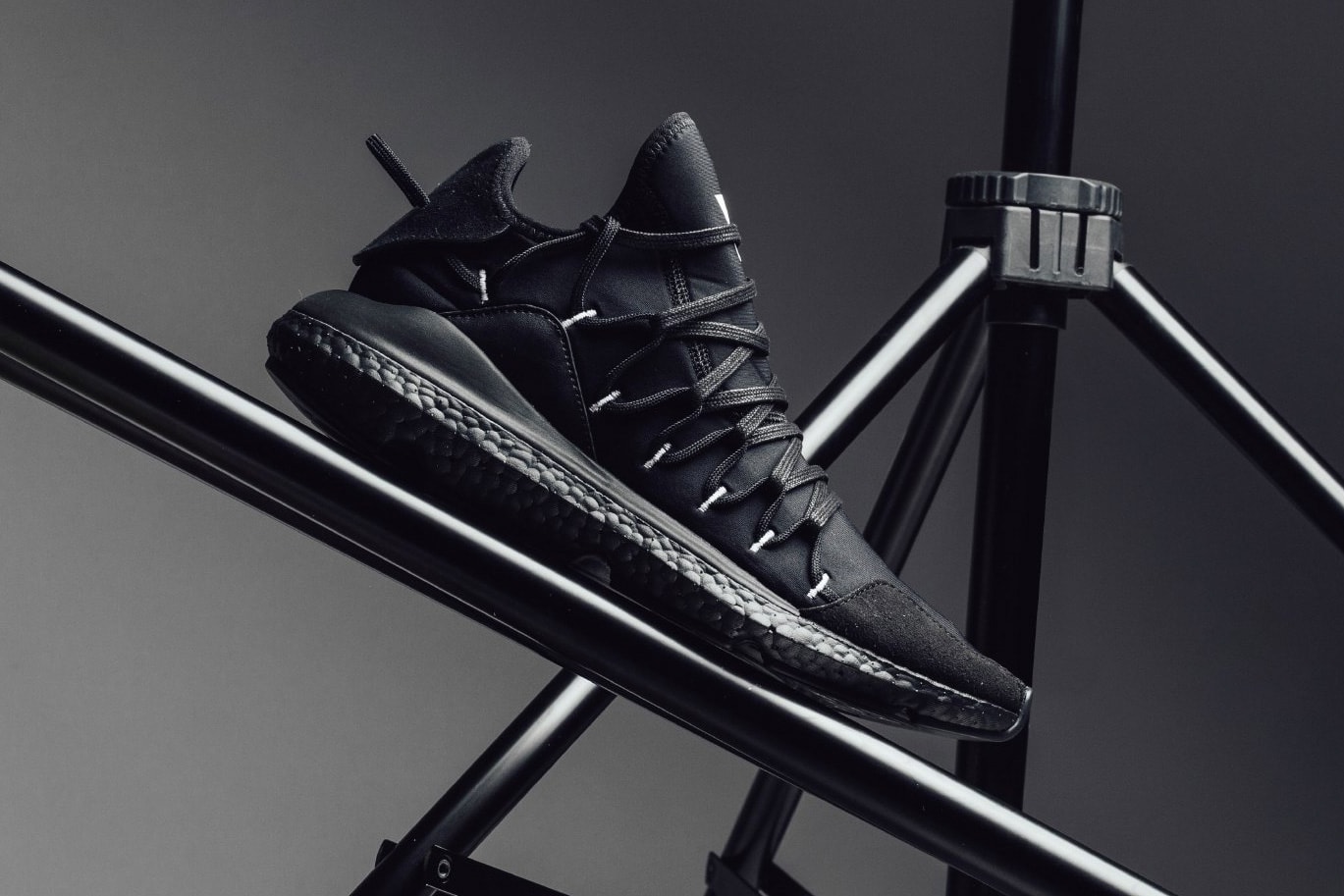 adidas y-3 yusari triple black