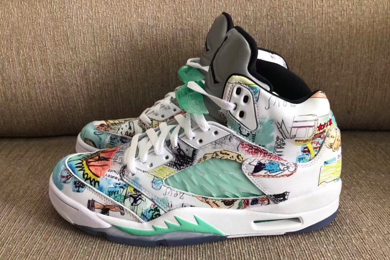 Premier Aperçu D'Une Air Jordan 5 "Wings" En Édition Limitée