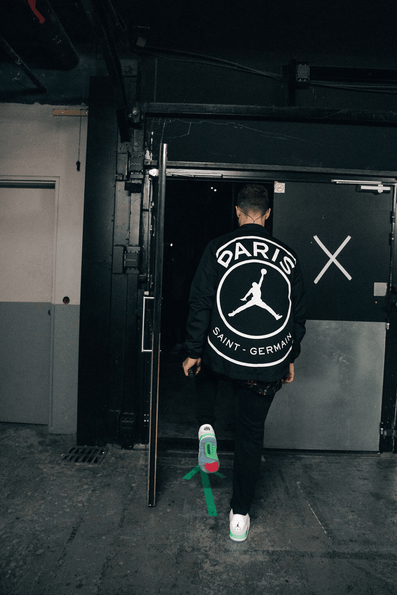Air Jordan x PSG, Veste, Justin Timberlake