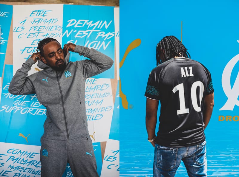 Alonzo Présente La Nouvelle Collection De L'OM Dans Notre Editorial