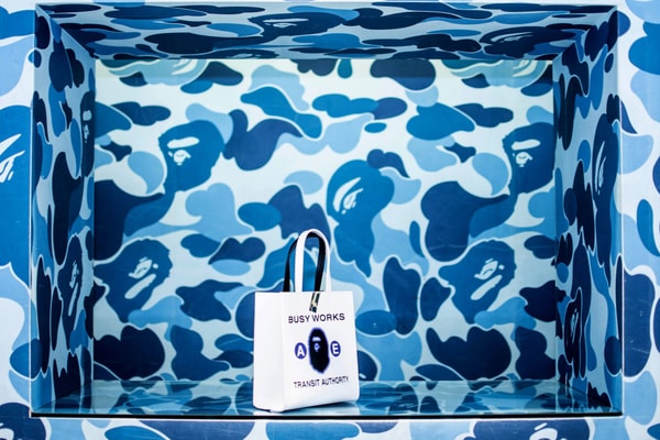 BAPE shopping bag