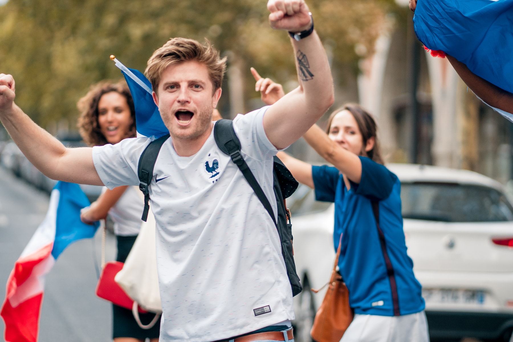 Photo Des Supporters Français