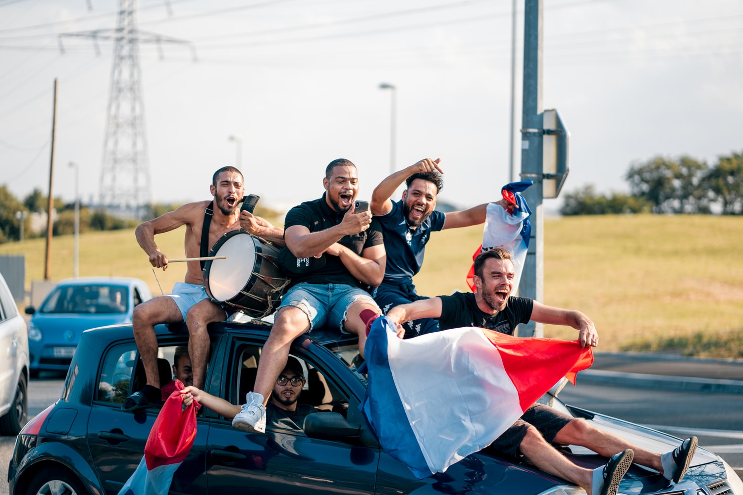 Photo Des Supporters Français