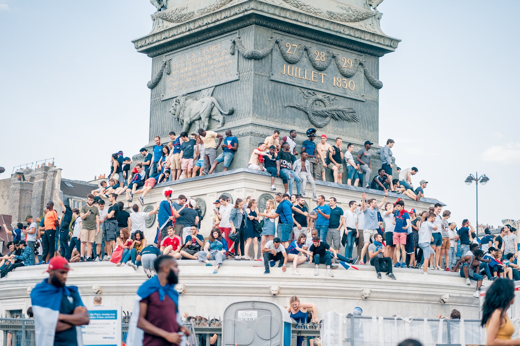 Photo Des Supporters Français