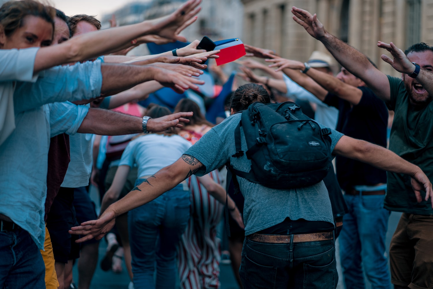 Photo Des Supporters Français