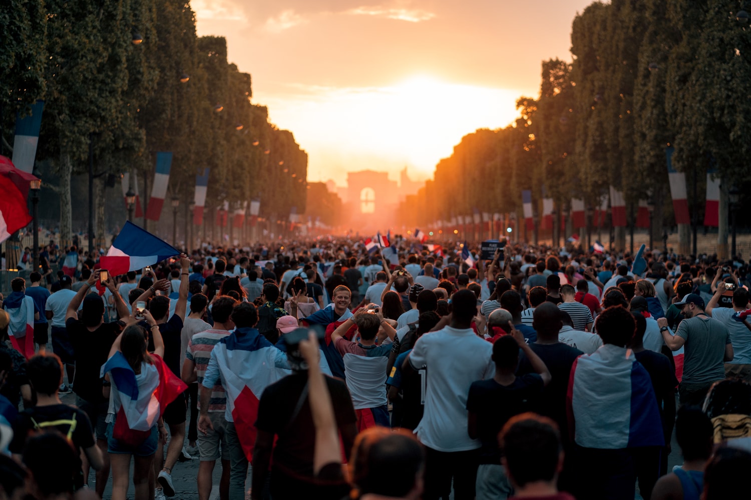 Photo Des Supporters Français