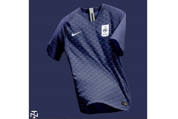 Equipe de France, Off-white, crampons, maillot