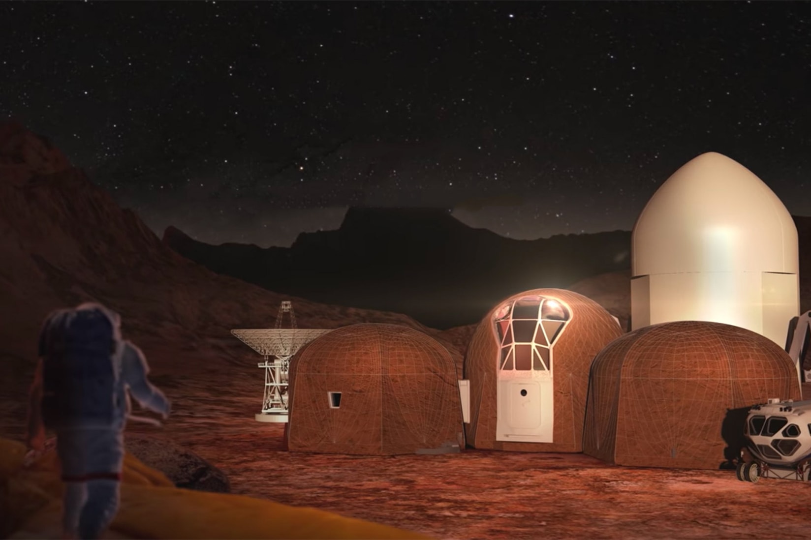 Voici Les 5 Projets D'Habitations Sur Mars Validés Par La NASA
