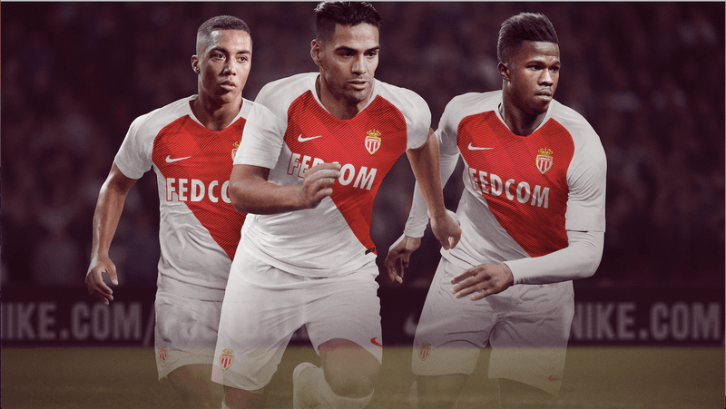 Photo Du Kit Domicile De L'AS Monaco