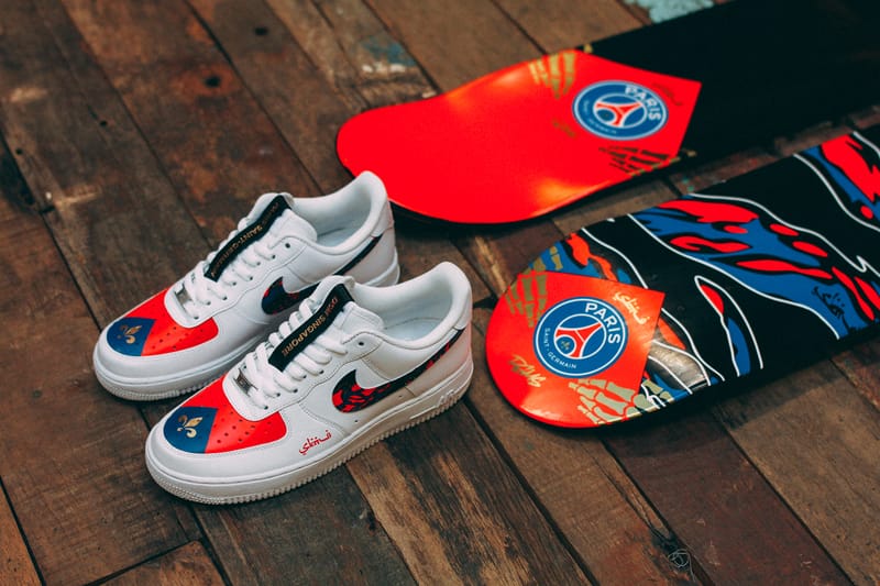SBTG Célèbre La Venue Du Paris Saint-Germain À Singapour Avec Une Nike Air Force 1 Customisée