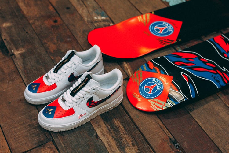 SBTG Célèbre La Venue Du Paris Saint-Germain À Singapour Avec Une Nike Air Force 1 Customisée