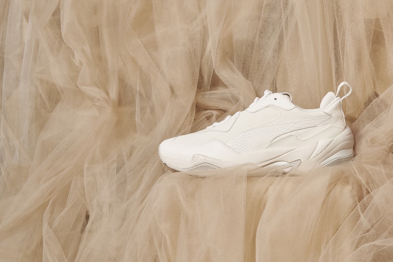 Puma, Sneaker, Thunder, noir, blanc